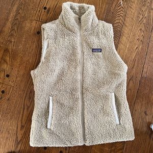 Patagonia Off-White Fleece Vest